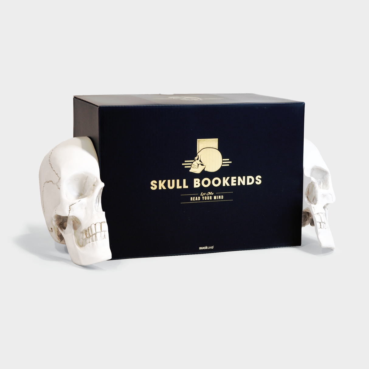 Skull Bookends