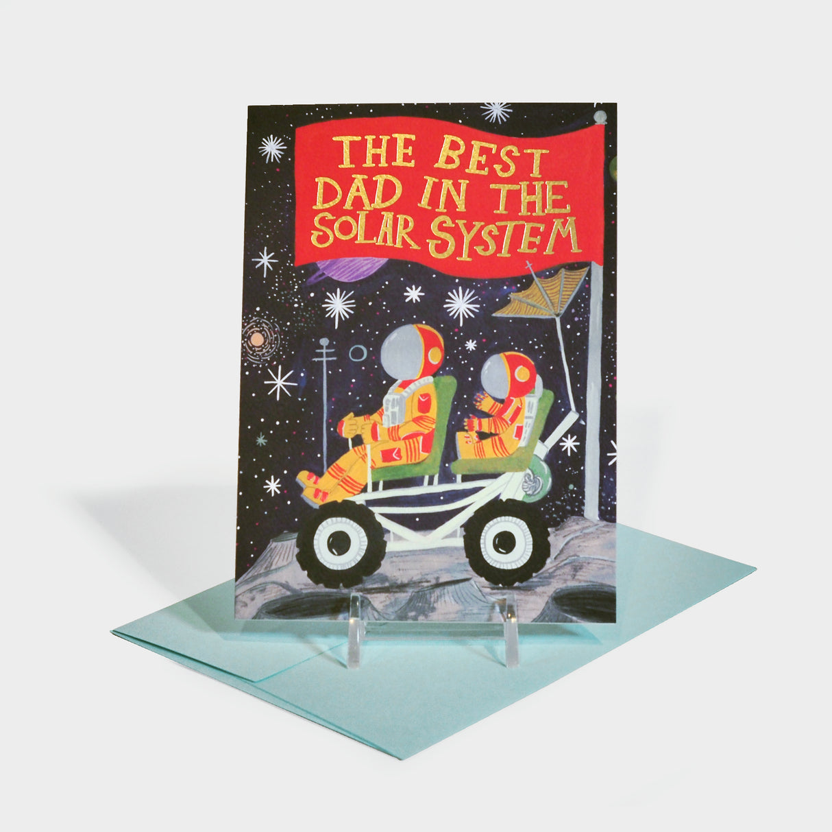 Solar System Greeting Card