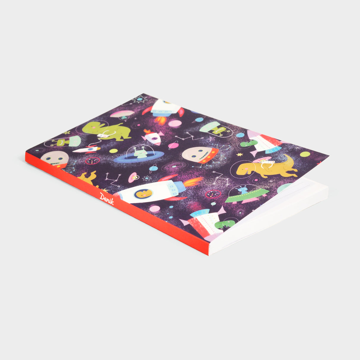 Space Dinos Classic Layflat Lined Notebook