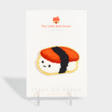 Spam Musubi Stick-On Chenille Patch