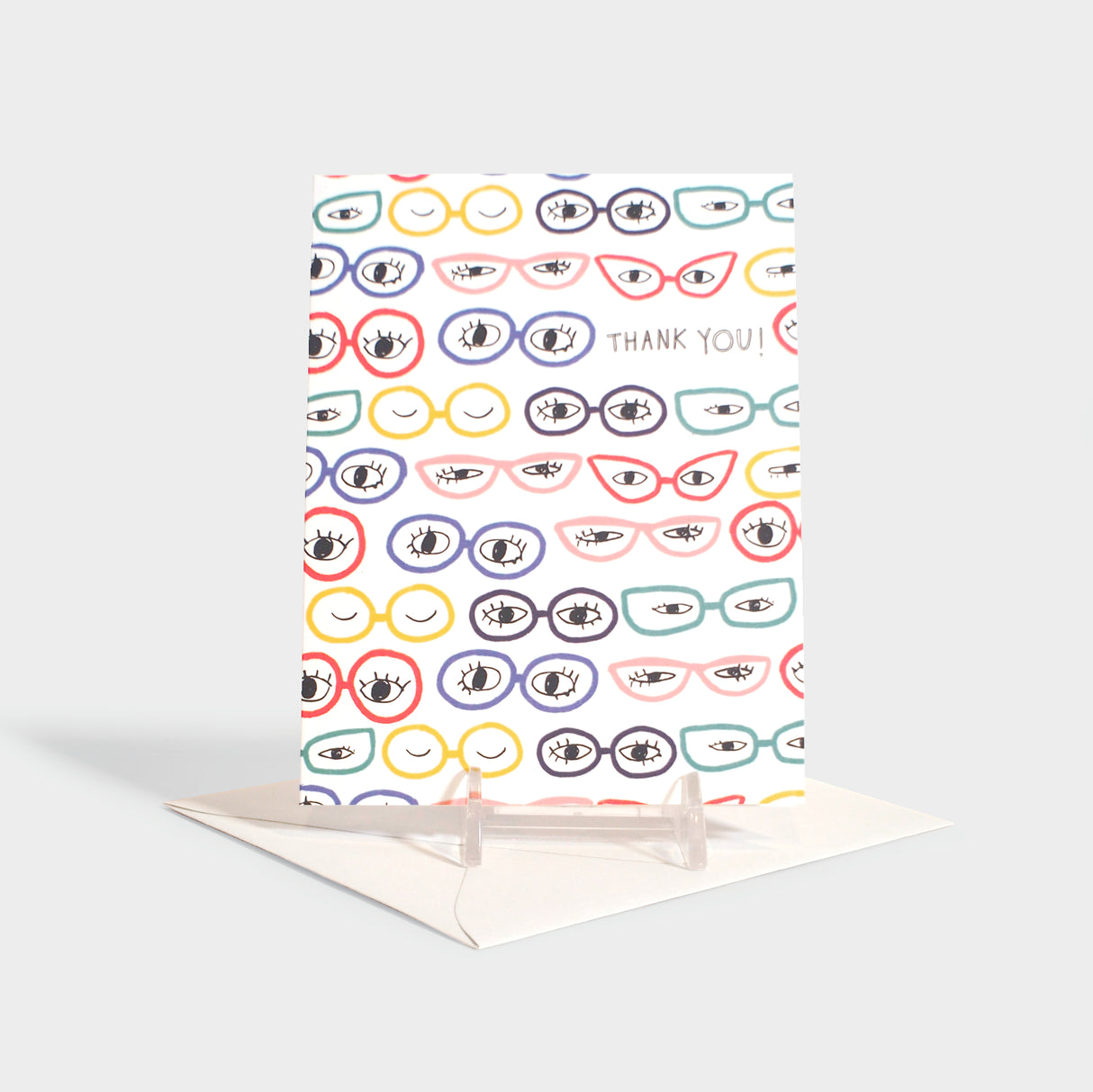 Spectacles Thank You Card