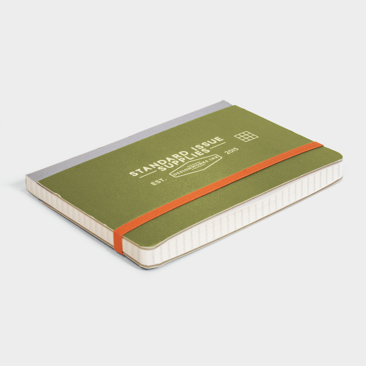 Standard Issue Pocket Journal - Army Green & Chili