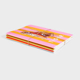 Striped Lion Zebra Elephant Stitched Notebook Set