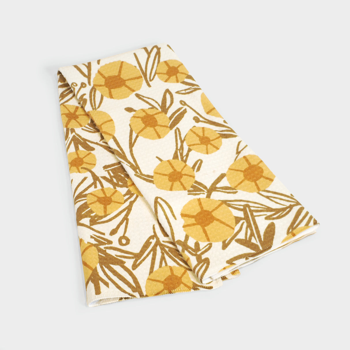 Sunflower Fields Tea Towel