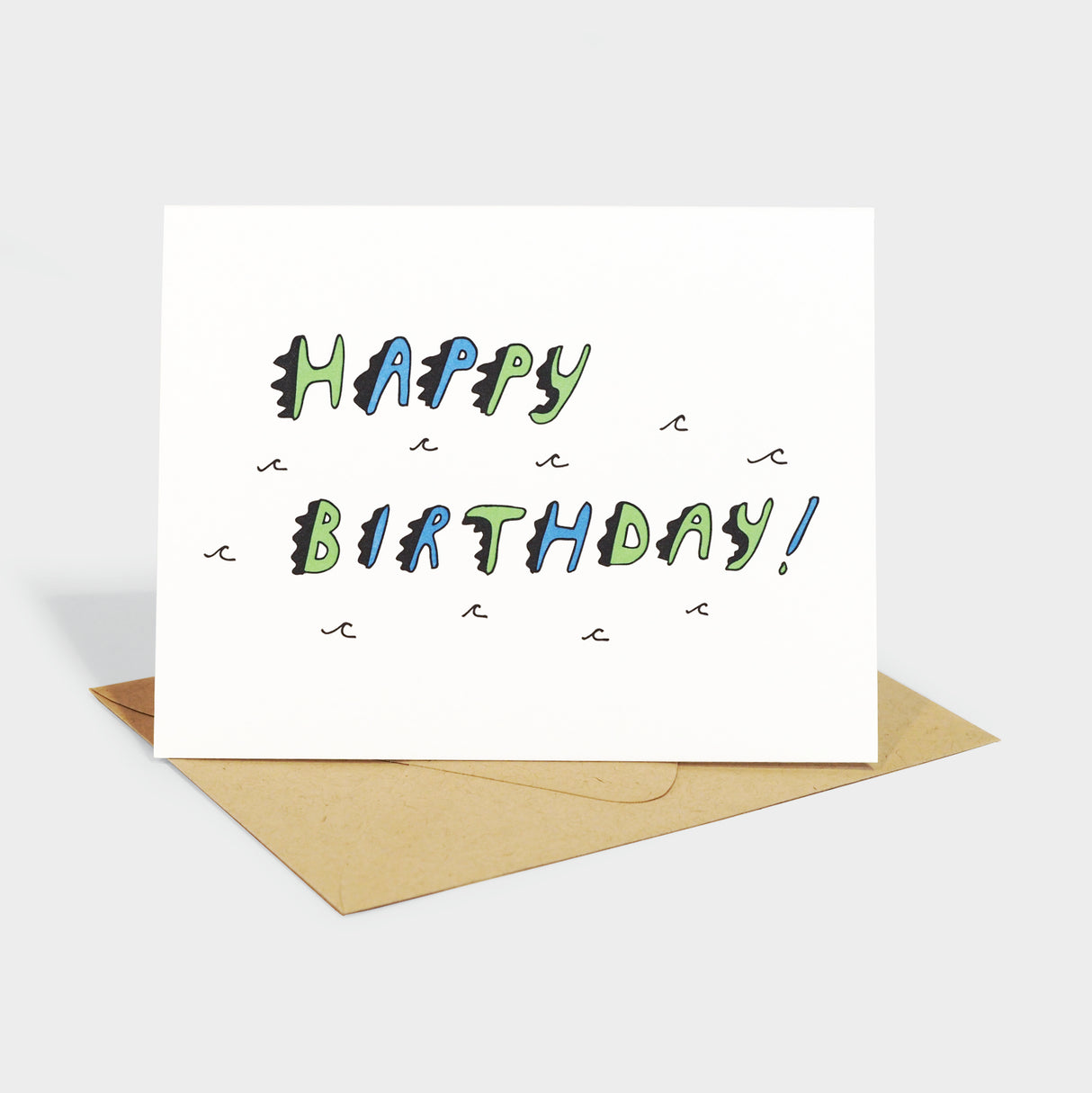 Surf Birthday Card