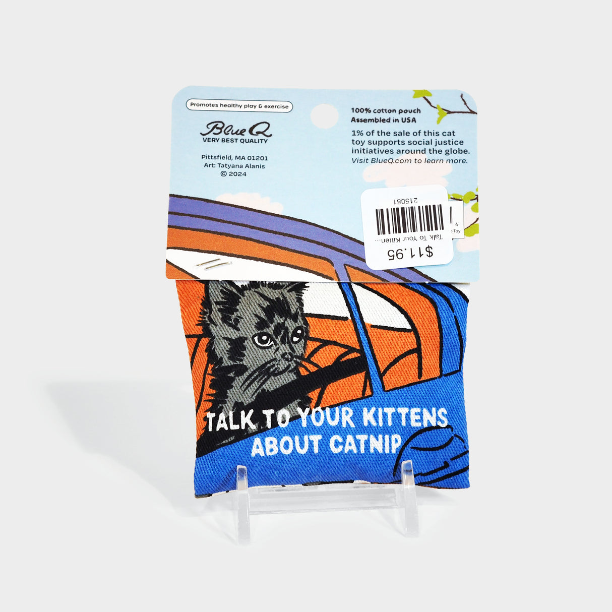 Talk To Your Kittens Catnip Toy