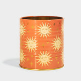 Terracotta Sun Storage Tin