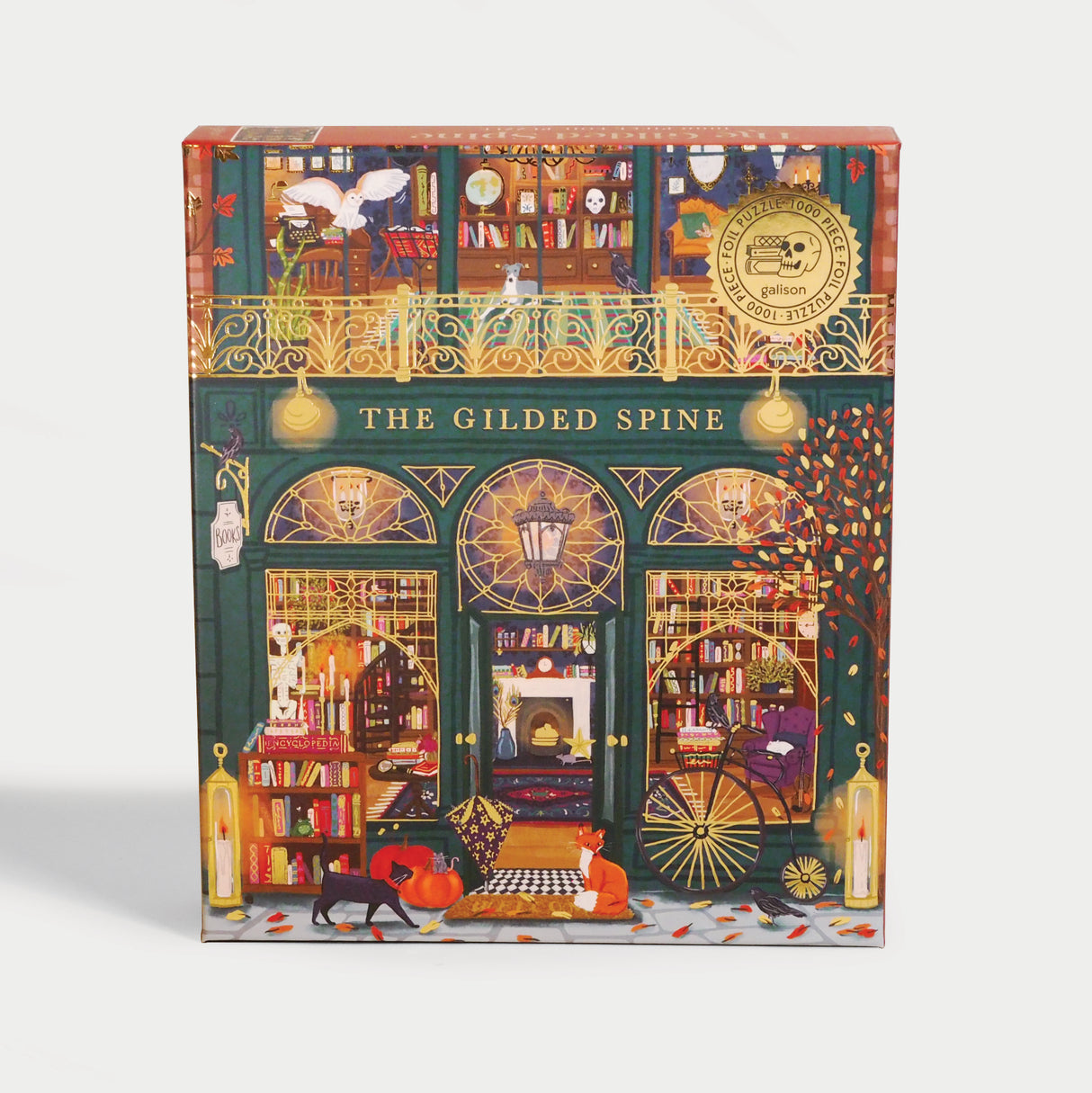 The Gilded Spine 1000 Piece Jigsaw Puzzle