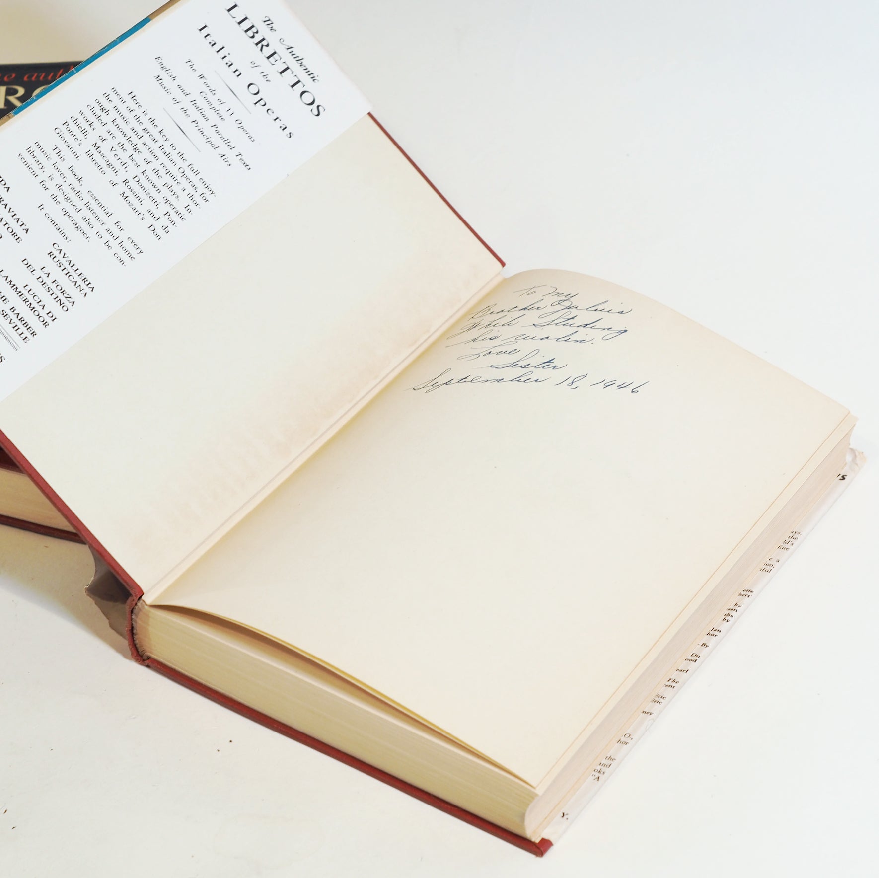 The Opera Libretto Library — Three Volume Set – The Library Store
