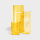 Tinted Glass Carafe in Lemon