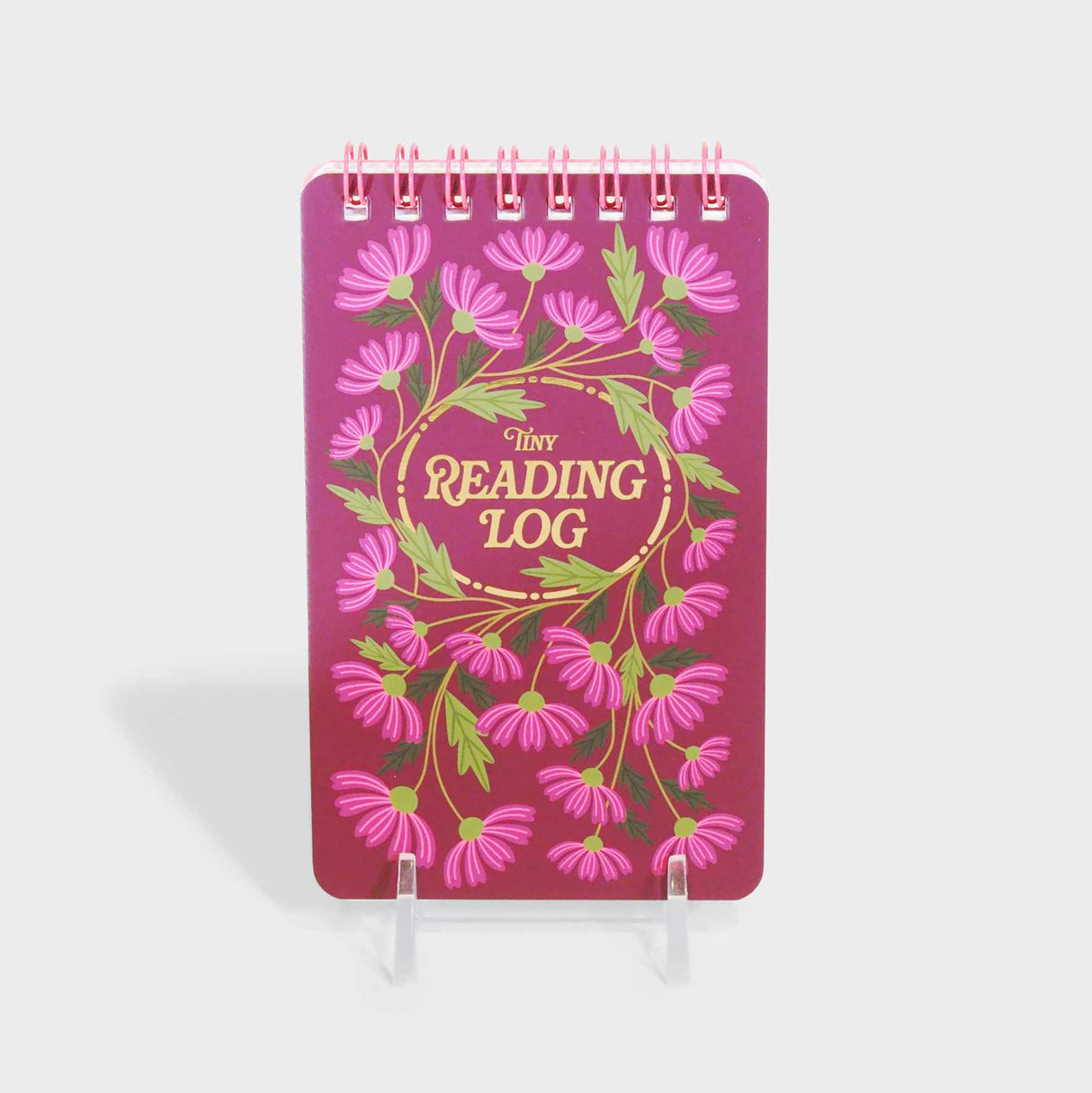 Tiny Reading Log Mini Notebook