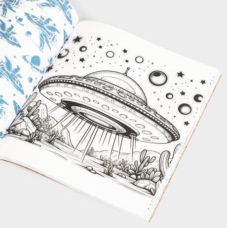 UFOs, UAPs, and Other Extra-Terrestrials: A Coloring Book That's Out of This World