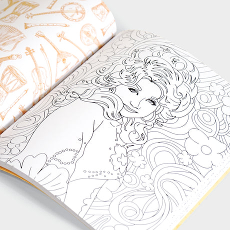Unofficial Dolly Parton Coloring Book