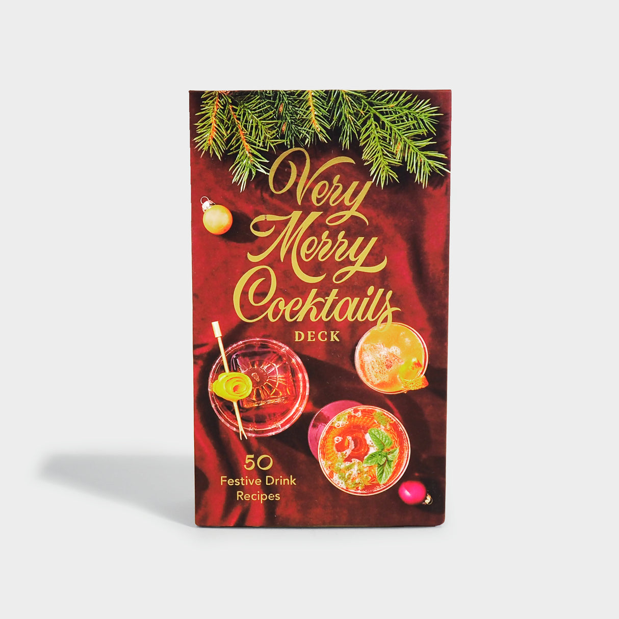 Very Merry Cocktails Deck: 50 Festive Drink Recipes Cards