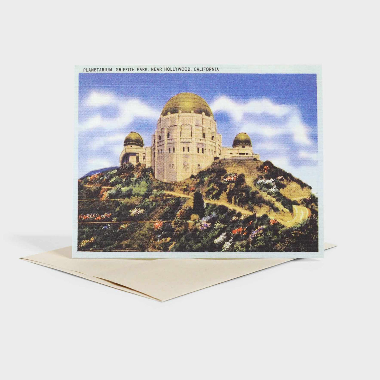 Vintage Hollywood Planetarium Card