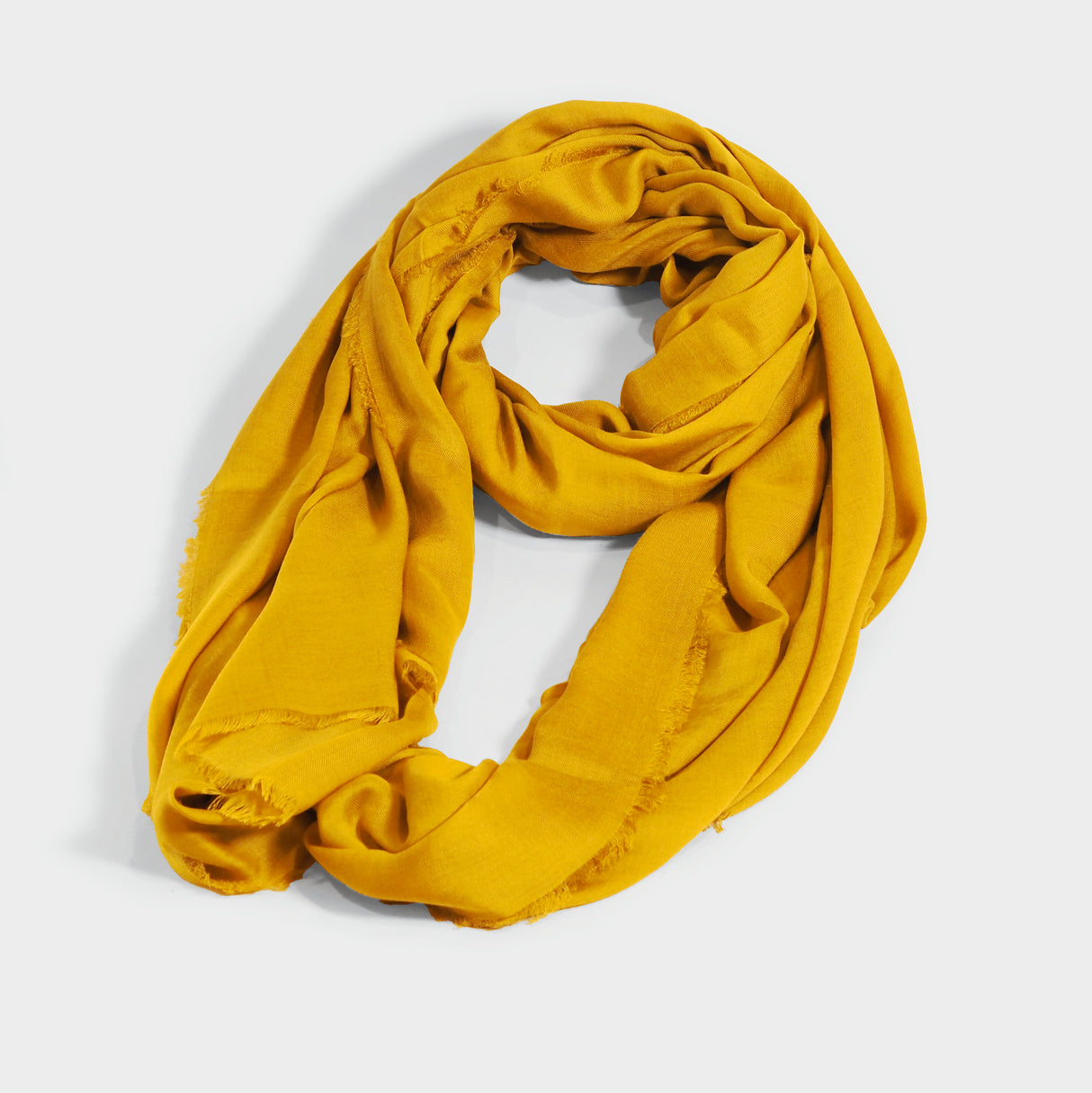 Vintage Solid Wrap in Mustard