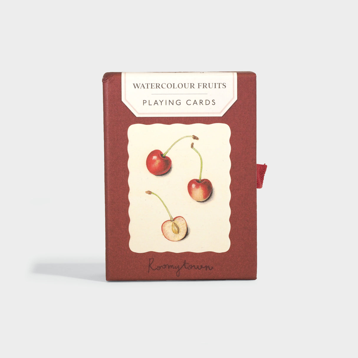 Watercolor Fruits Single Deck Playing Cards