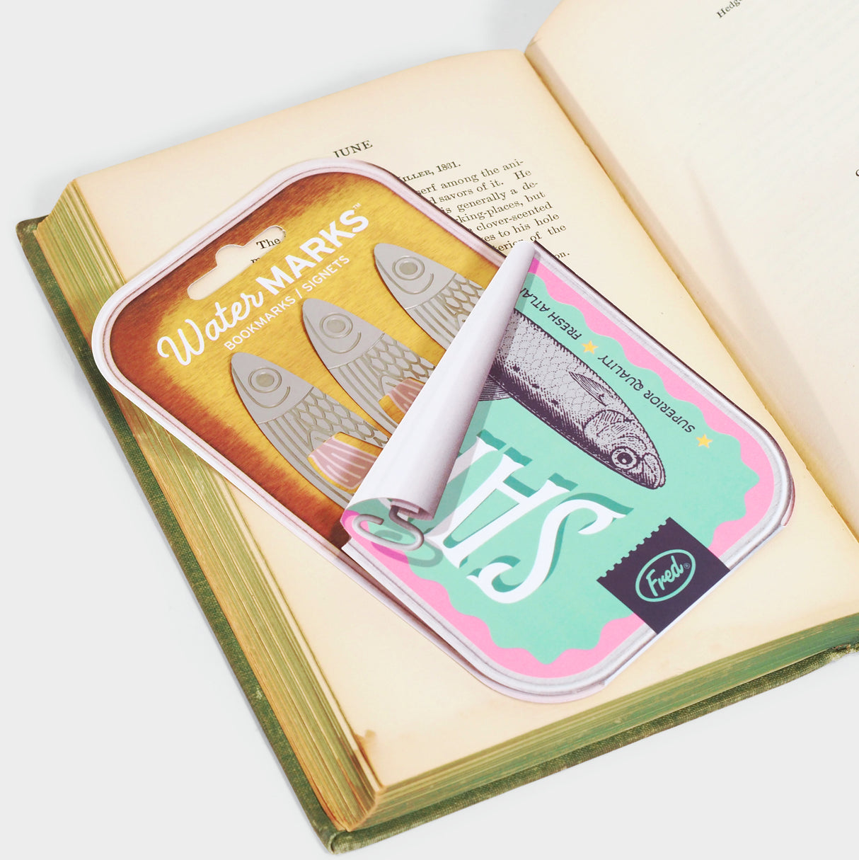 Water Marks Sardine Bookmarks
