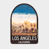 Waterproof Vinyl Sticker - Los Angeles California