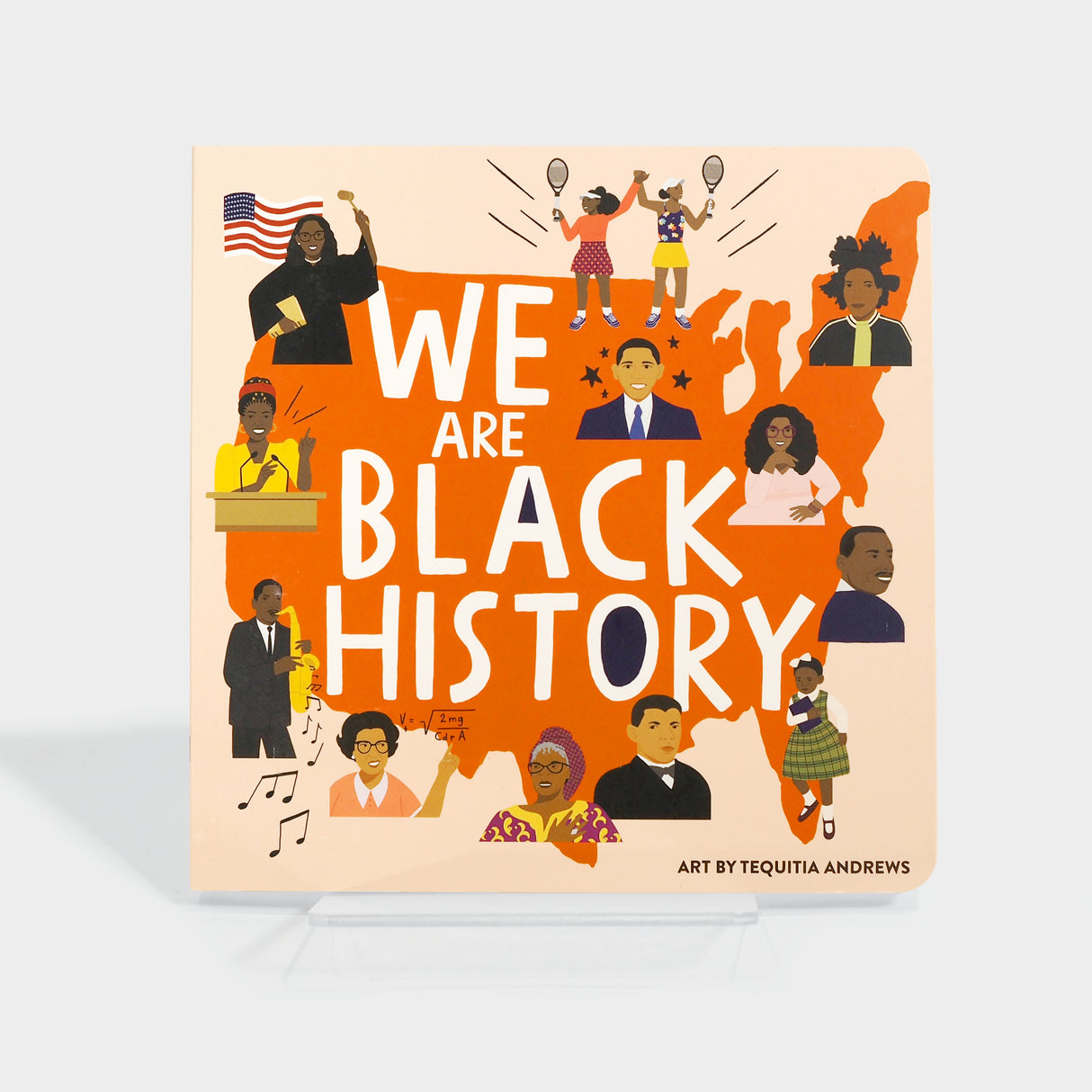 We Are Black History Board Book - Illustrated by Tequitia Andrews