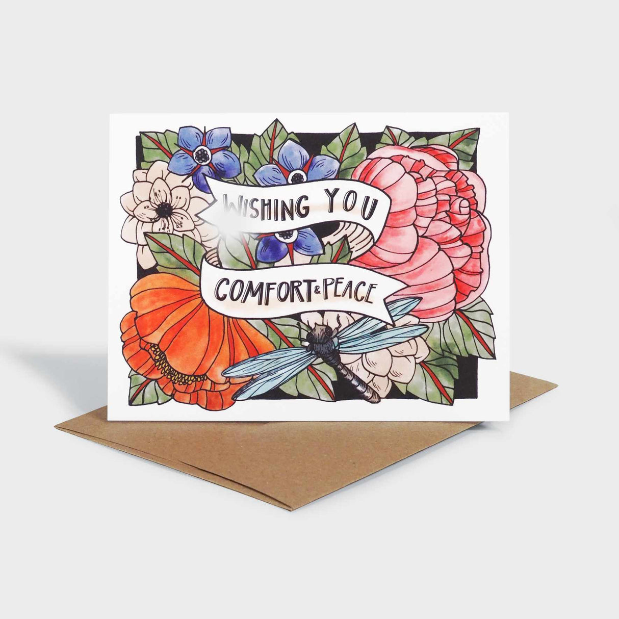 Wishing You Comfort And Peace Card
