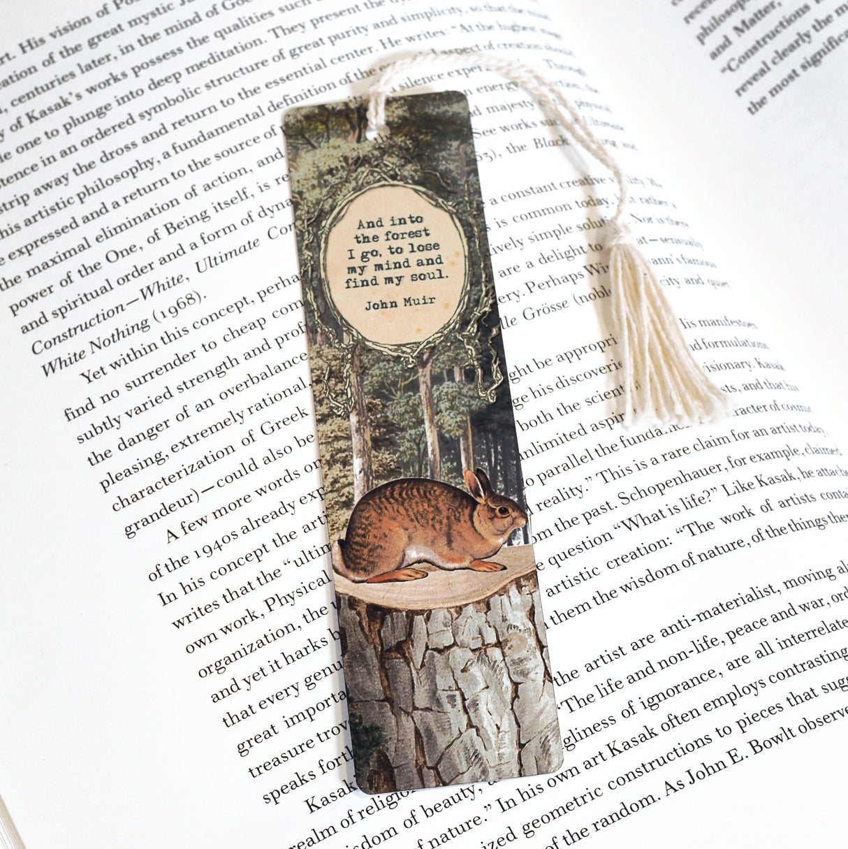 Woodland Quote Bookmark - John Muir