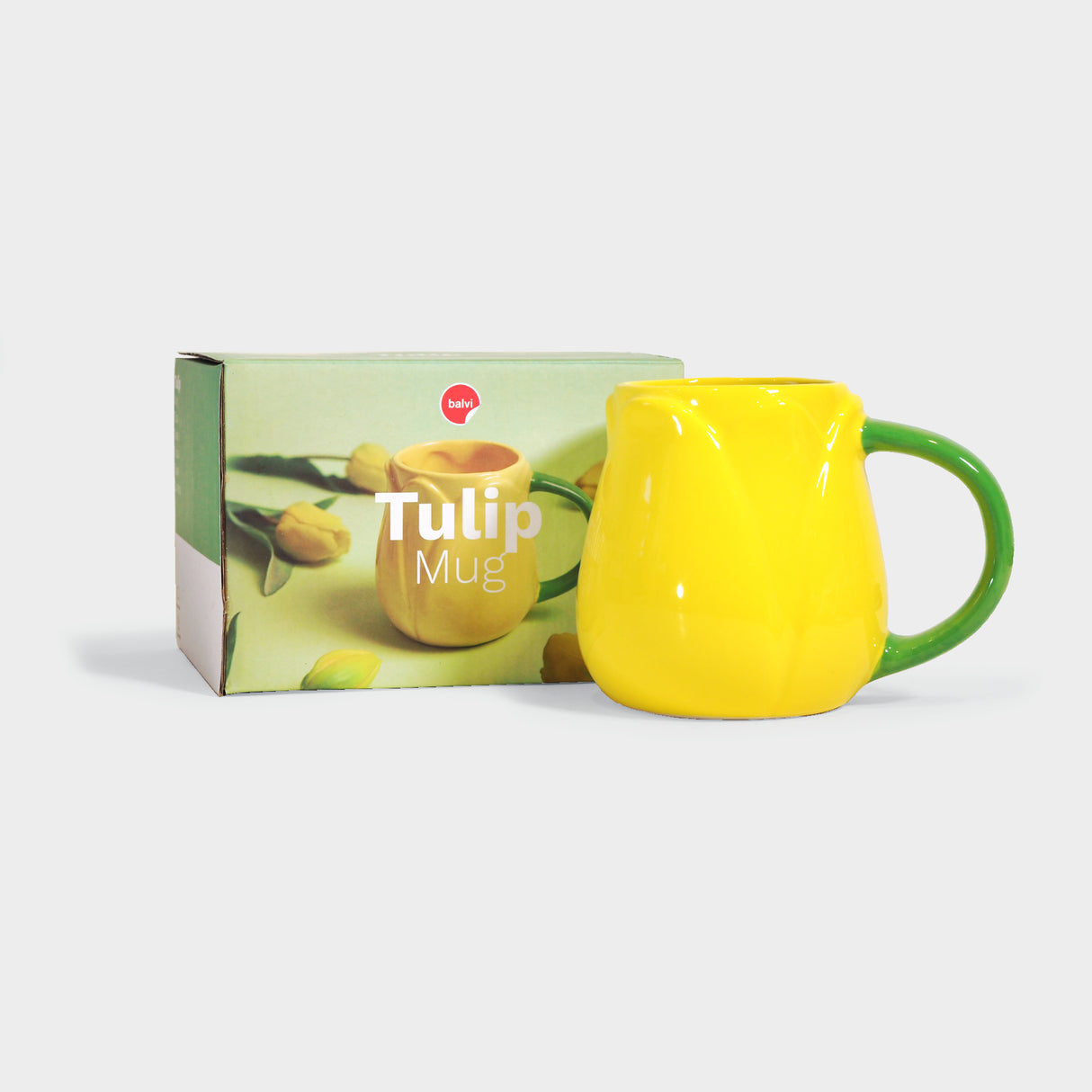 Yellow Tulip Mug