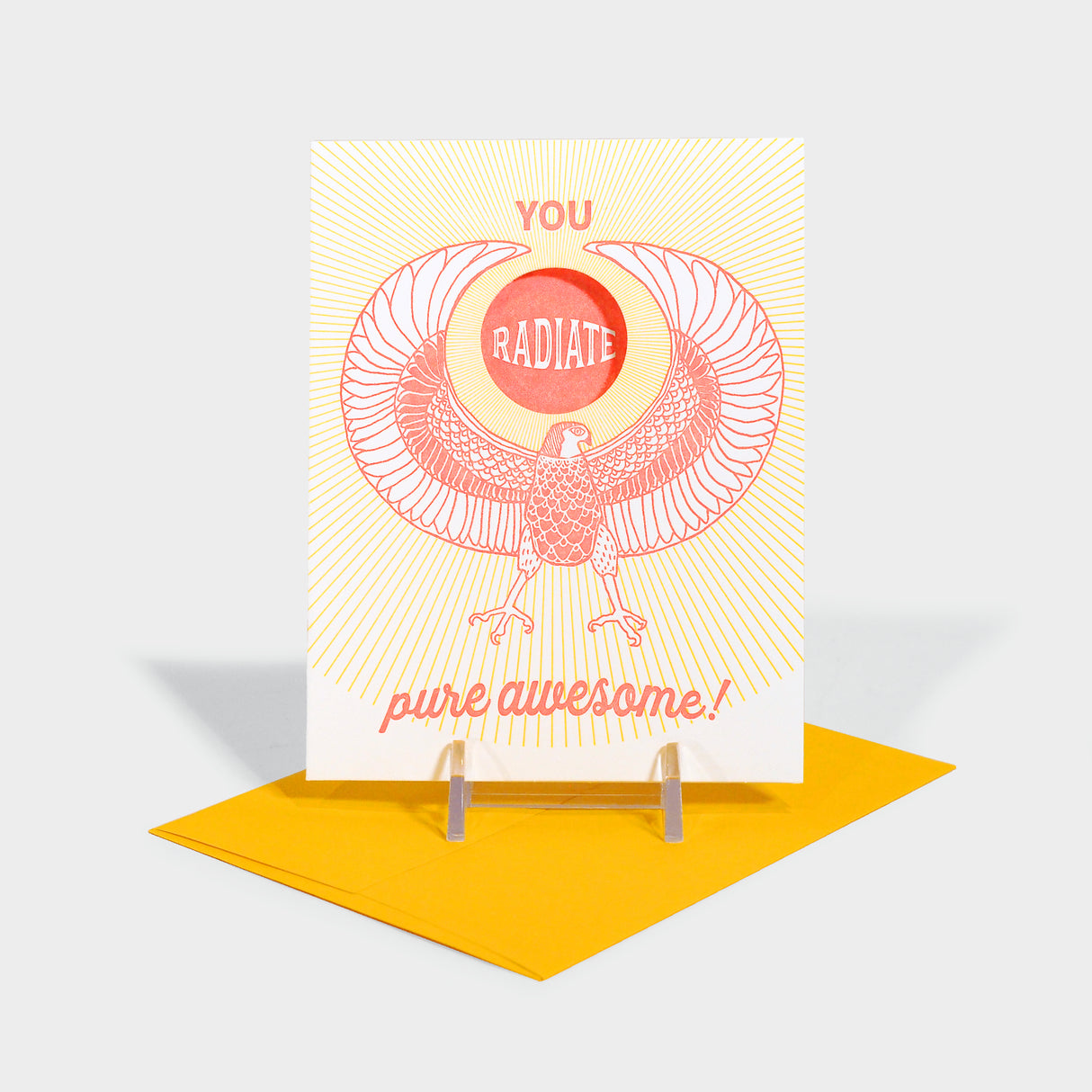 You Radiate Pure Awesome Card