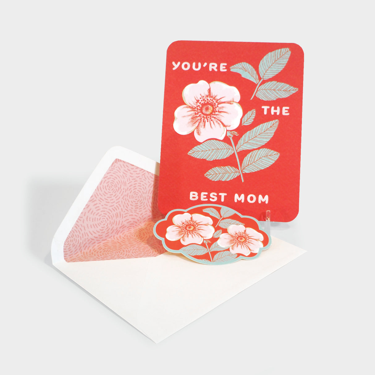 You're the Best Mom Deluxe Greeting Card