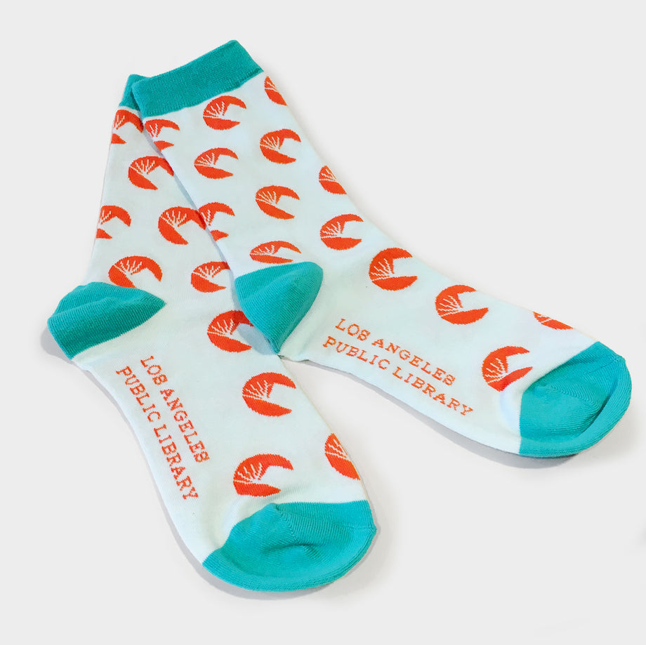 Los Angeles Public Library Women's Crew Socks – The Library Store