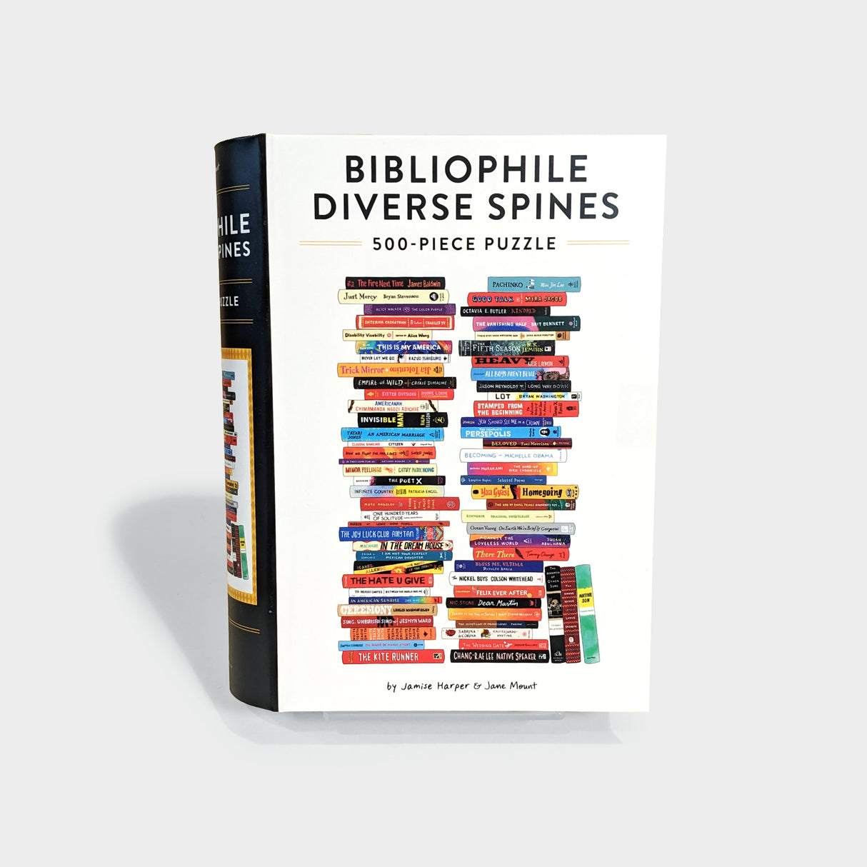 Bibliophiles Diverse Spines 500 Piece Puzzle