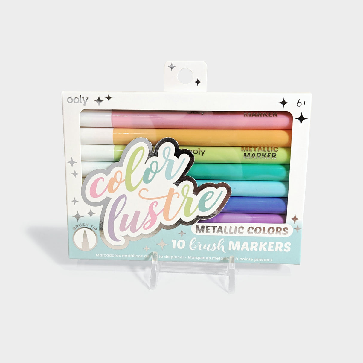 Color Lustre Metallic Brush Markers
