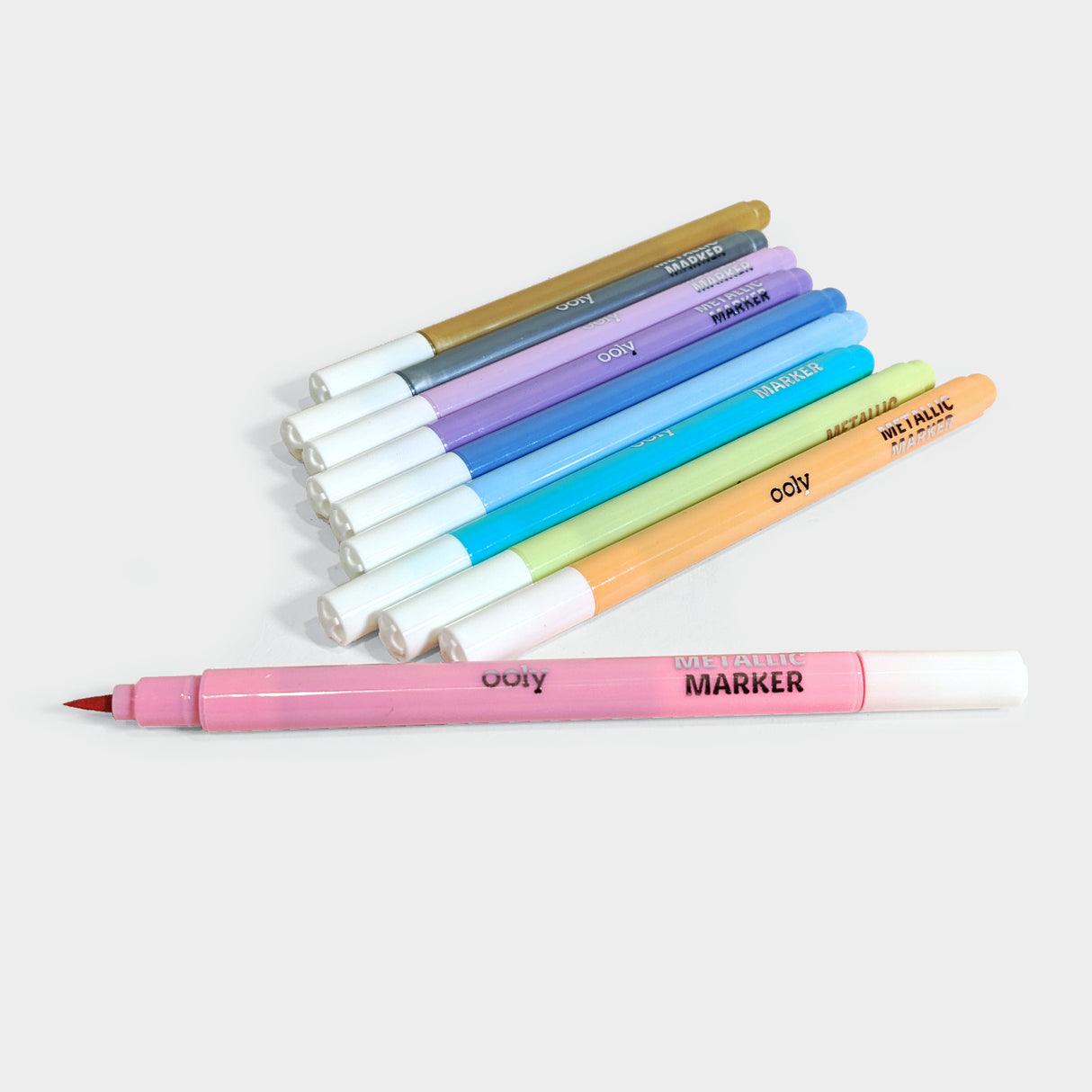 Color Lustre Metallic Brush Markers