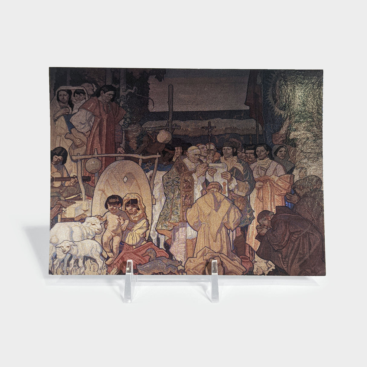 Dean Cornwell Mural Postcard