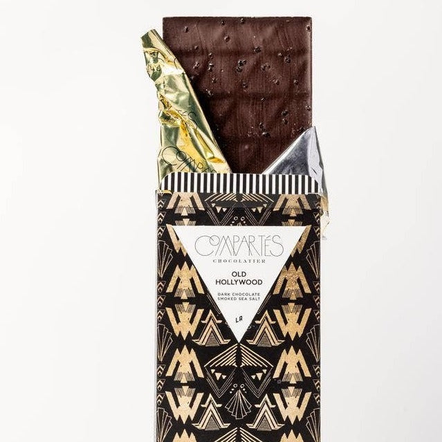 Old Hollywood Smoked Salt Dark Chocolate Bar