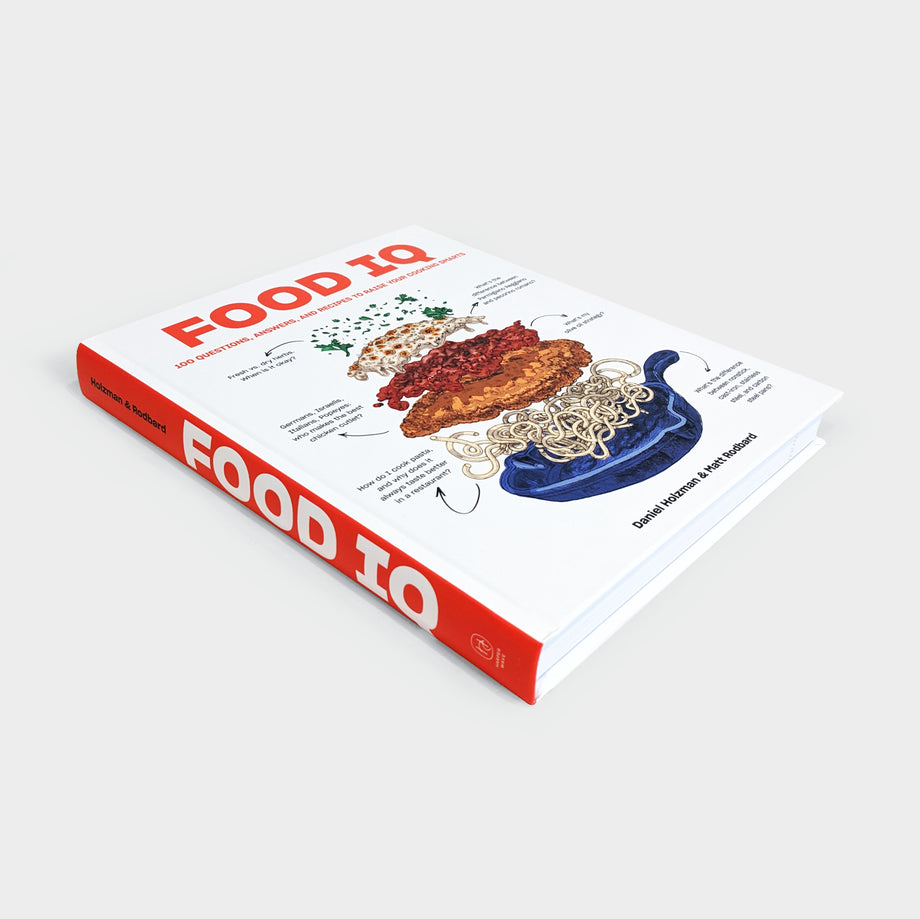 Buy Food IQ by Dan Holtzman and Matt Robard – Kitchen Arts & Letters