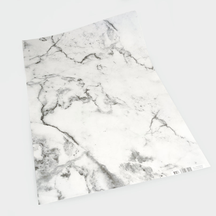 White Marble Gift Wrap Sheet – The Library Store