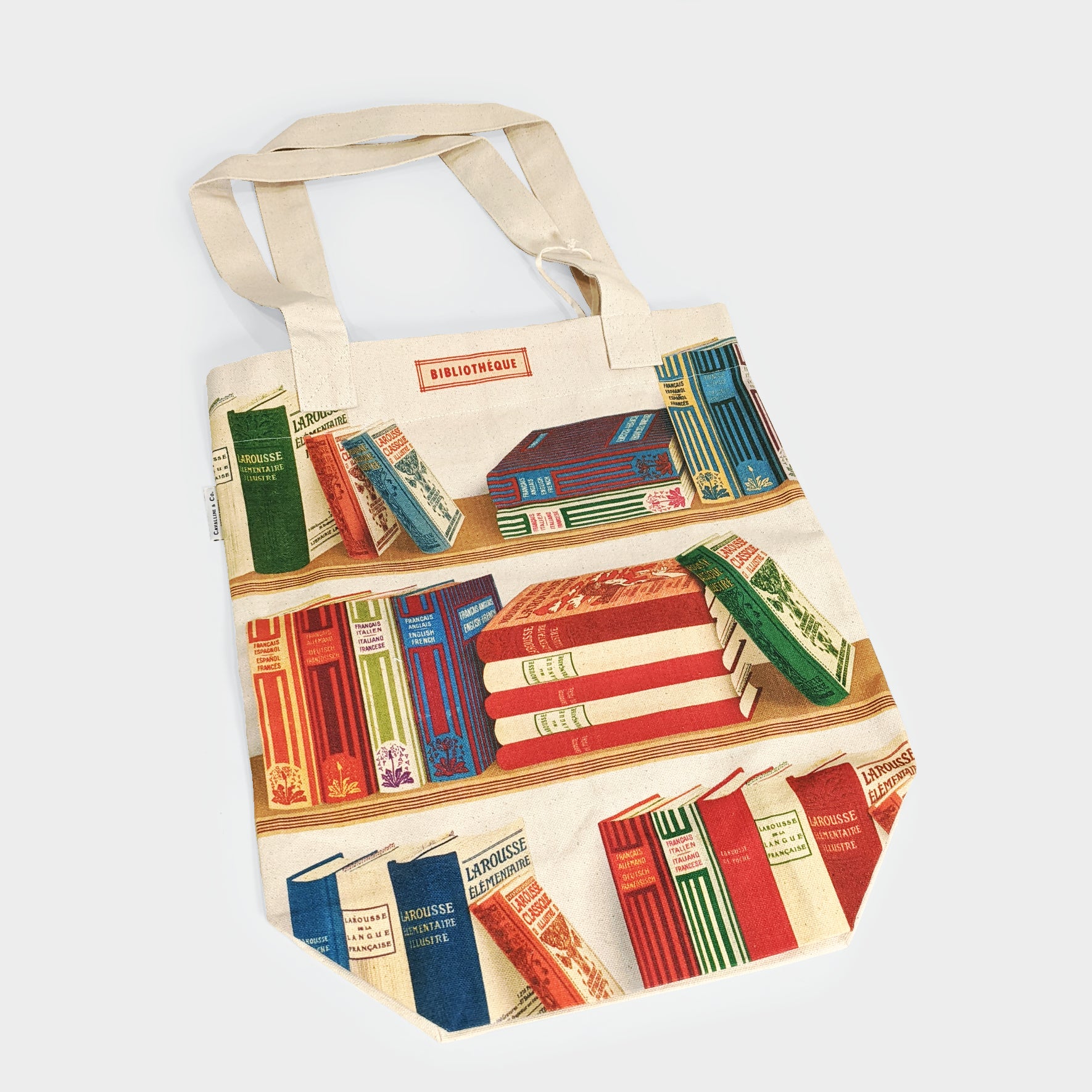 Cavallini Vintage Print Tote Bag