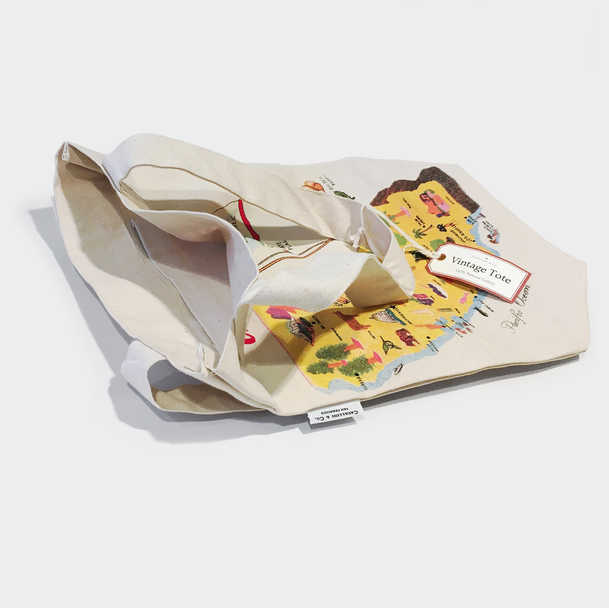 Map of California Tote Bag