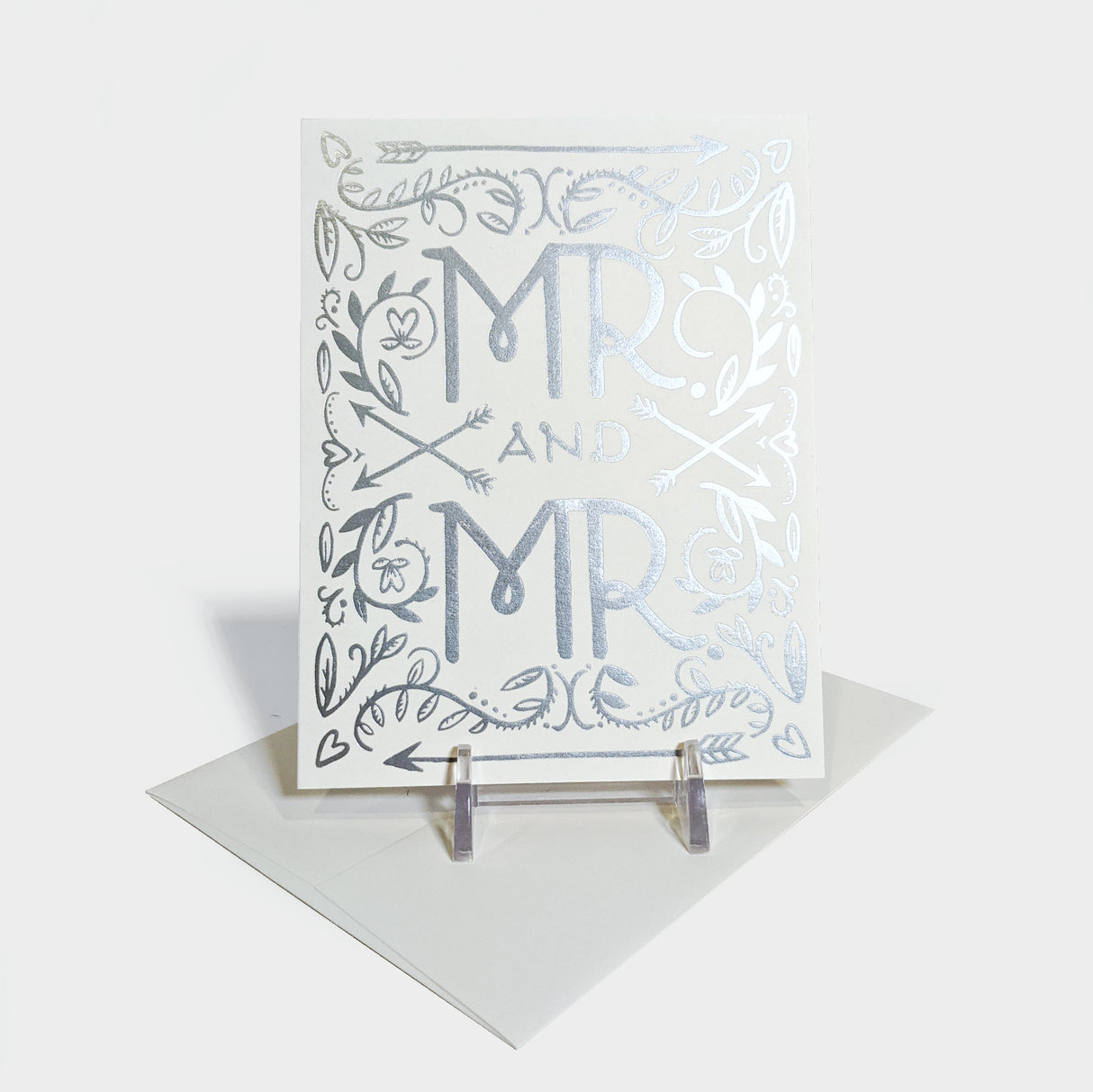 Mr & Mr with Foil