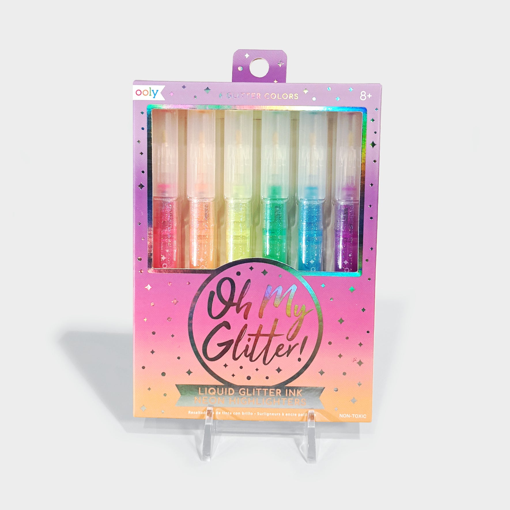 Oh My Glitter! Neon Highlighters - Set of 6 – The Library Store