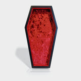 Red Velvet Coffin Trinket Box