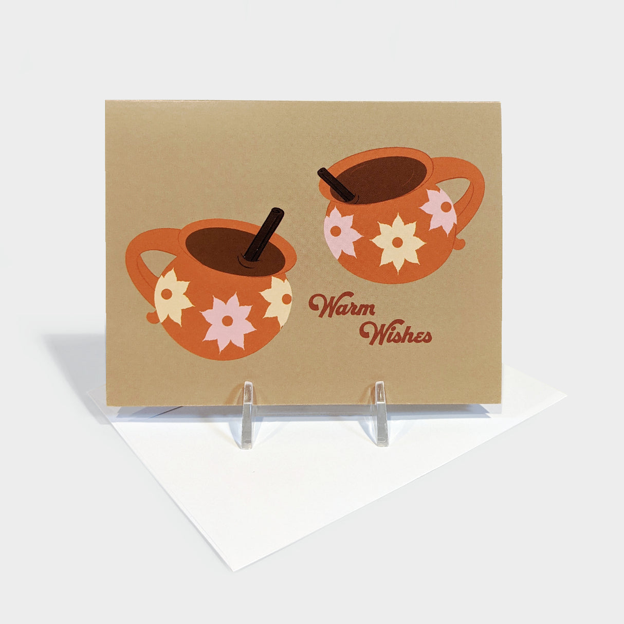 Warm Wishes Champurrado Holiday Card