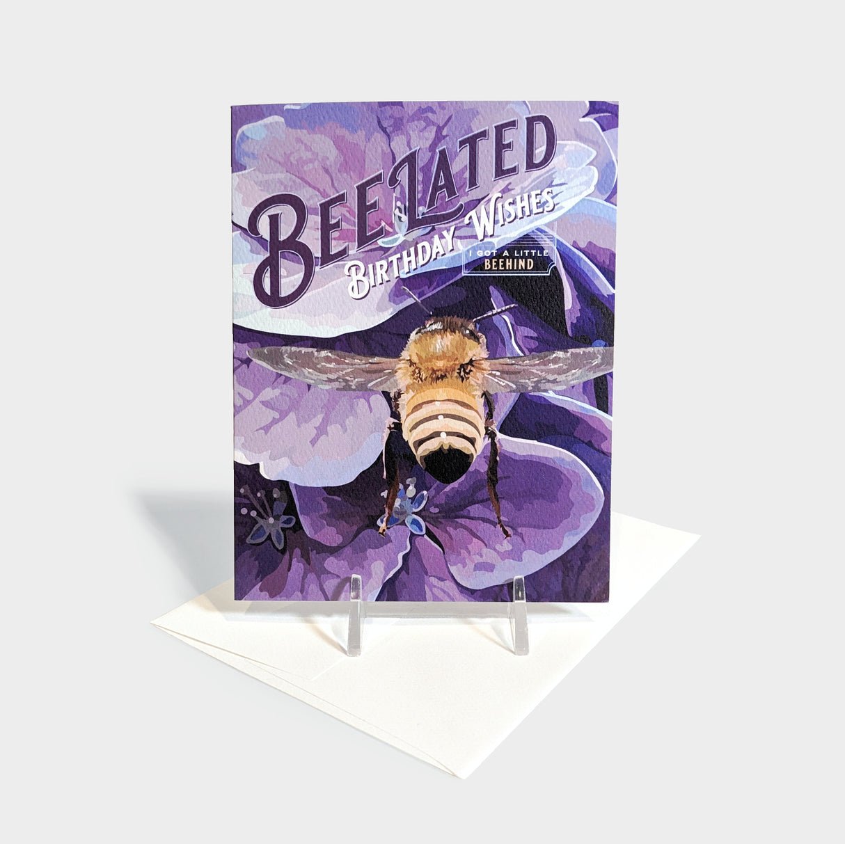 We Bee Late! Card