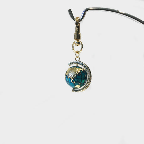 The World Is My Book Keyring